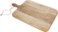 EXCELLENT Deska za rezanje iz mangovega lesa 40 x 26 x 2,2 cm KO-A44710210