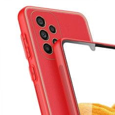 Dux Ducis Yolo usnje ovitek na Samsung Galaxy A33 5G, rdeča