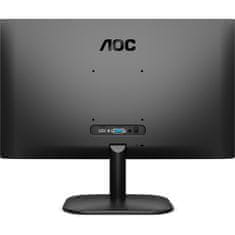 AOC 24B2XD monitor, 60,5 cm (23,8), IPS, Full HD, črn