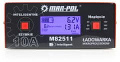 MAR-POL M82511 Procesoriziran polnilnik 10A 6V 12V 24V