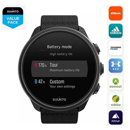 Suunto 9 Baro Charcoal Black Titanium SS050564000