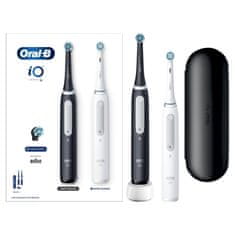 Oral-B magnetne zobne ščetke iO Series 4 Duo Black/White