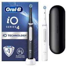 Oral-B magnetne zobne ščetke iO Series 4 Duo Black/White