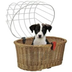 KLICKfix Doggy pletena košara za prtljažnik