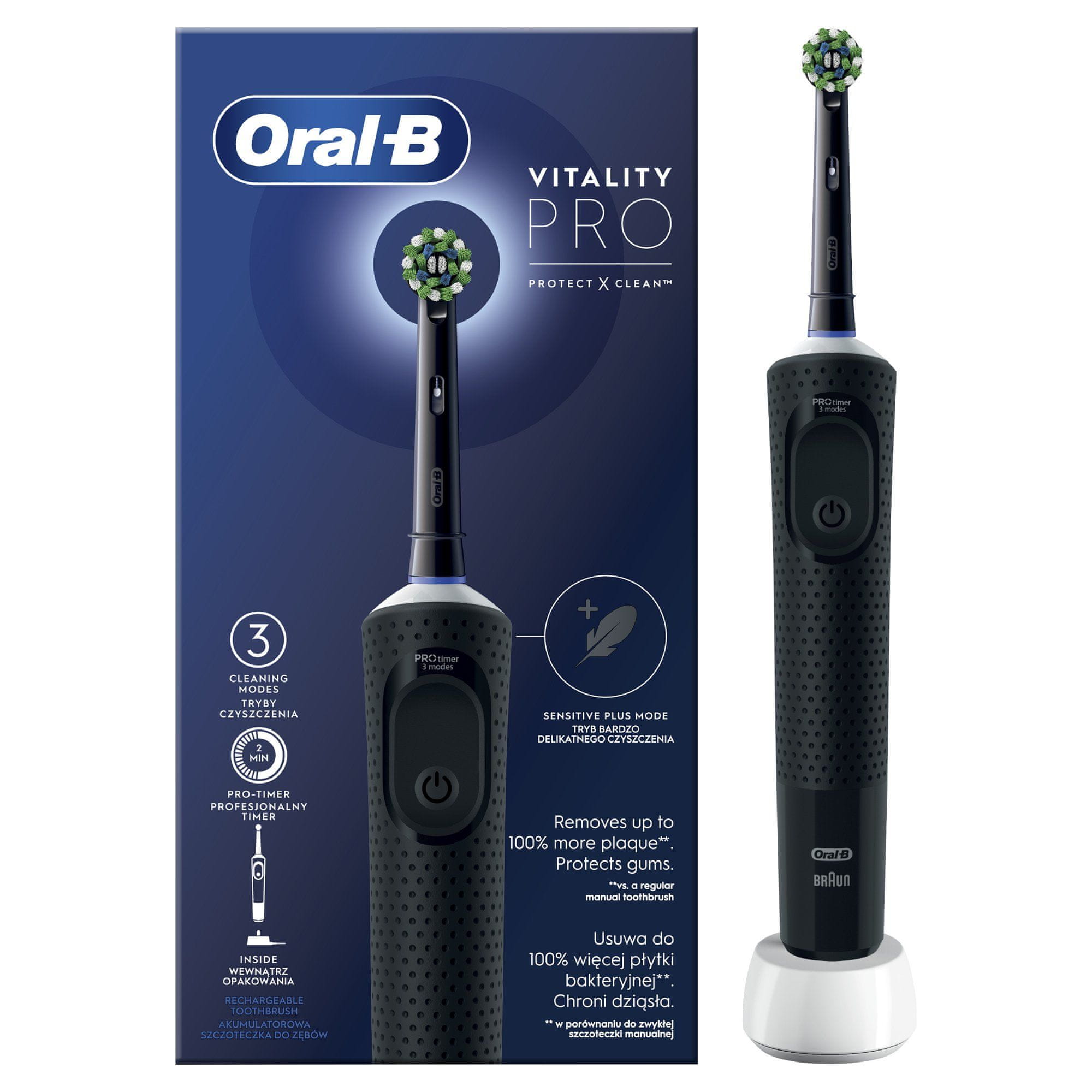  Oral-B  Vitality Pro Černý