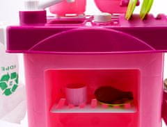 Aga4Kids Plastična kuhinja KITCHEN 008-82 Pink