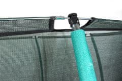 Aga Sport Fit Trampolin 430 cm Svetlo Zelena + notranja zaščitna mreža