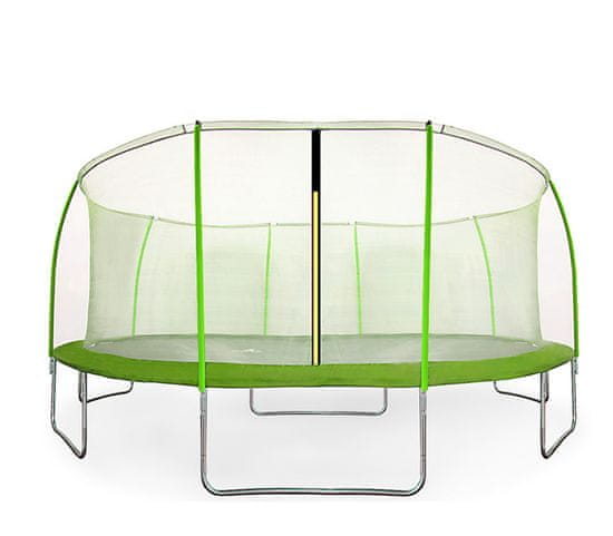 Aga Sport Fit Trampolin 430 cm Svetlo Zelena + notranja zaščitna mreža