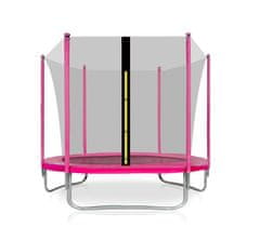 Aga Sport Fit Trampolin 180 cm Pink + notranja zaščitna mreža