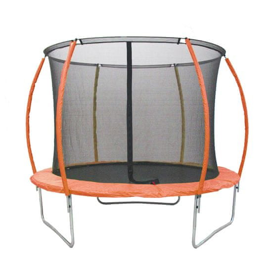 Legoni Trampolin 305 cm Oranžna + notranja zaščitna mreža