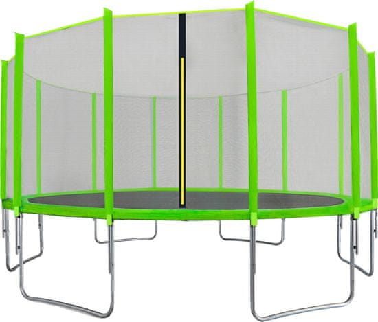 aGa SPORT TOP Trampolin 500 cm Svetlo zelena + zaščitna mreža