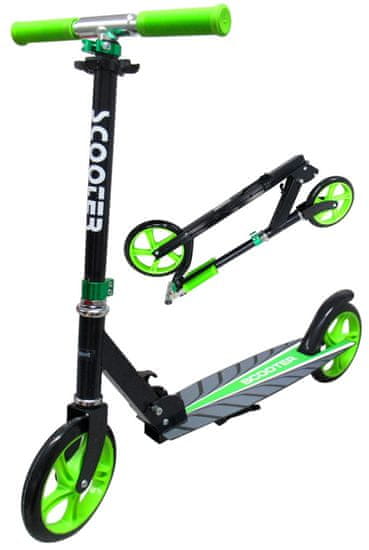 R-Sport Zložljiv skiro H4 Zelena