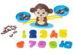 Aga Izobraževalna igra - Lestvica s številkami - Opica