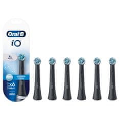 Oral-B iO Ultimate Clean glava ščetke, črna, 6 kosov