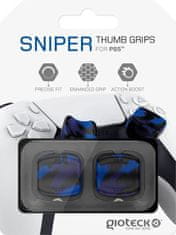 Gioteck Sniper Thumb Grips za PS5, maskirno modra