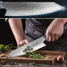 Nostimo kuharski nož Damasc