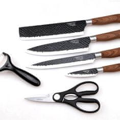 Nostimo Komplet kuhinjskih nožev iz nerjavečega jekla Jerome