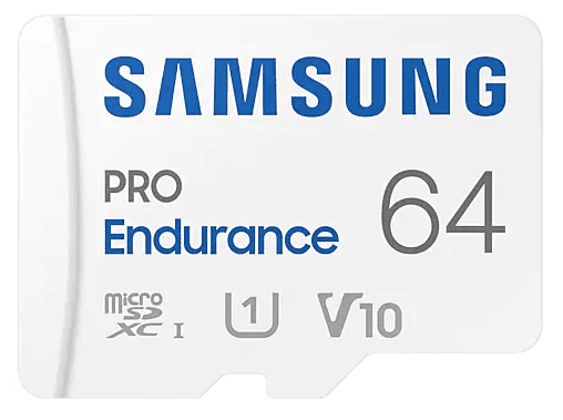 Samsung PRO Endurance micro SDXC spominska kartica, 64 GB + SD adapter