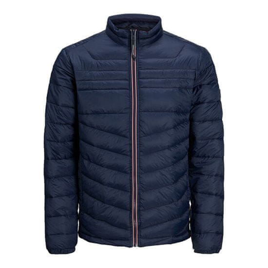 Jack&Jones Moška jakna JJEHERO 12211788 Navy Blaze r CONTRAST ZIP