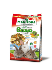 Manitoba Krma za kunce in zajce My Rabbit Bravo 600g