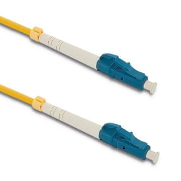 Qoltec optični patchcord LC/UPC - LC/UPC | enomodni | 9/125 | G652D | simpleks | 0,5 m