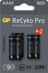 GP ReCyko Pro Professional AAA baterija za ponovno polnjenje (HR03)