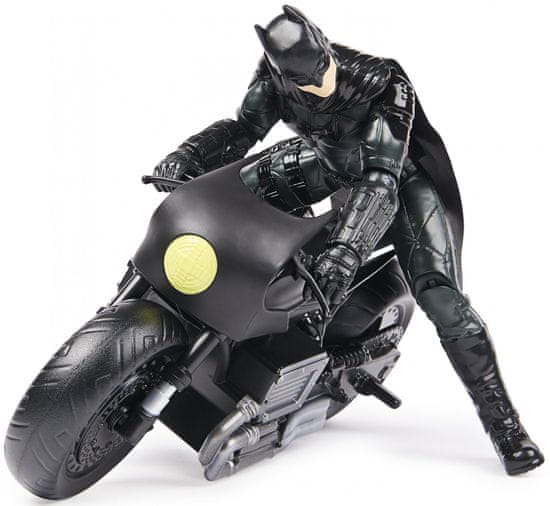 Spin Master Batman figura z motrojem, 30 cm (34251)