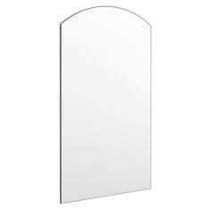 Vidaxl Ogledalo z LED lučkami 90x45 cm stekleno z lokom