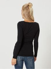 Vero Moda Ženska majica s kratkimi rokavi VMMAXI Regular Fit 10152908 Black (Velikost XXL)