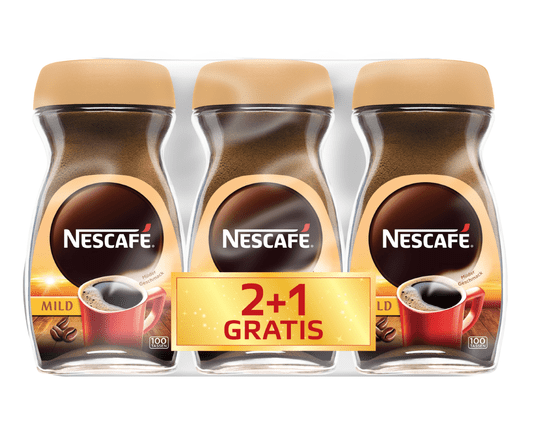 NESCAFÉ Classic instant kava, Mild, 3x200 g