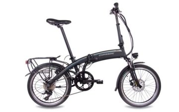 Xplorer Chrisson EF2 zložljivo električno kolo, črno