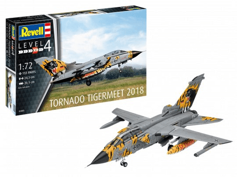  Revell Tornado ECR Tigermeet 2018 maketa, letalo, 155/1
