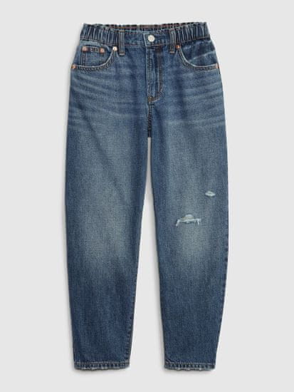 Gap Otroške Jeans hlače high rise barrel Washwell