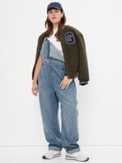 Gap Jeans hlače s laclem loose overal Washwell XXS