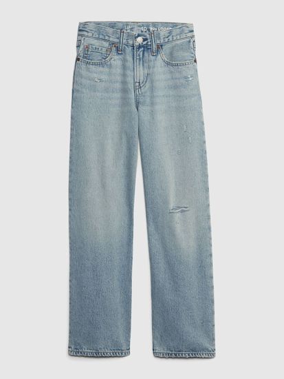 Gap Otroške Jeans hlače '90s Loose organic Washwell