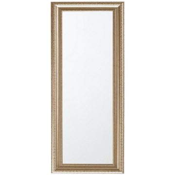 Beliani Zrcalo 51x141cm srebrno-zlato AURILLAC