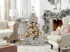 Beliani Zasneženo božično drevo 120 belih TATLOW