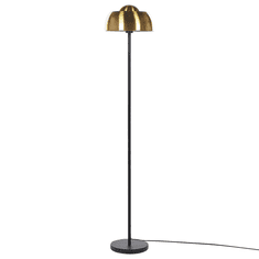 Beliani Talna svetilka 148 cm črna / zlata SENETTE