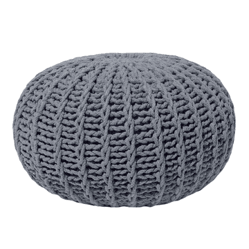 Beliani Temno siva sedežna blazina 50x35 cm CONRAD II