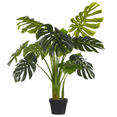 Beliani Umetna lončnica 113 cm MONSTERA PLANT