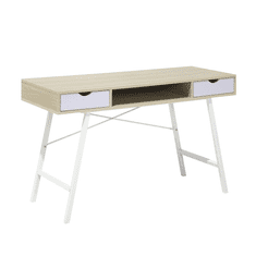 Beliani Pisalna miza 120 x 48 cm CLARITA