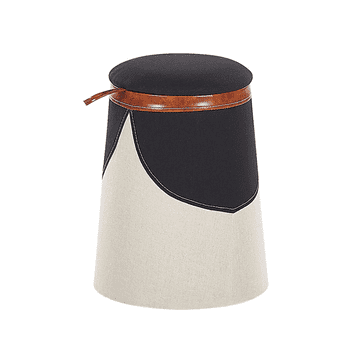 Beliani Otroški tabure s prostorom za shranjevanje bež APACHE