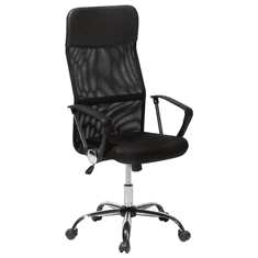 Beliani Pisarniški stol črne barve DESIGN