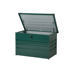 Beliani Škatla za shranjevanje, temno zelena, 100 x 62 cm, 300L CEBROSA