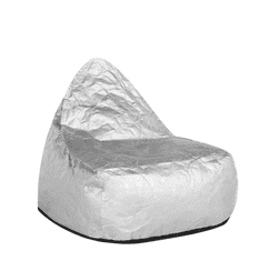 Beliani Srebrna torba za kavč DROP