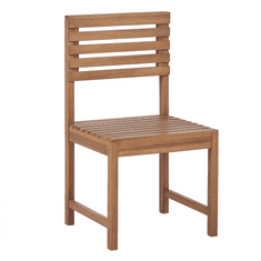 Beliani Balkonski stol iz akacijevega lesa TREIA