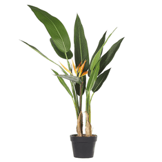 Beliani Umetna lončnica 115 cm STRELITZIA TREE