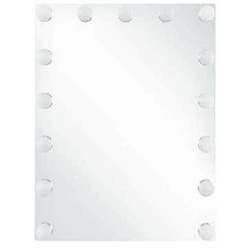Beliani Stensko ogledalo LED 40 x 50 cm LUCENAY