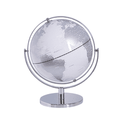 Beliani Globus srebrn 33 cm DRAKE