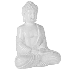 Beliani Dekorativna figurica Buda bela KANDA